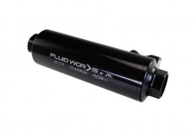 27-177 FLUIDWORKS SINGLE In & Out 32 GPM POST FUEL FILTER With Mount (10 Micron) EFI -16 IN -16 OUT