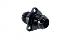 -6AN Flanged Bolt In Pass Thru Bulkhead Fitting By Fluidworks