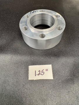 WE-4249 1.25" WEIAND UPPER Drive Pulley Spacer With " M-F Register WEIAND SPACERS 2.250 REGISTER