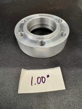 WE-4251 1.0" WEIAND UPPER  Drive Pulley Spacer With " M-F Register  WEIAND SPACERS 2.250 REGISTER