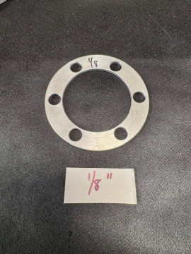 WE-4256 1/8" (.125") WEIAND Drive Pulley Spacer/Shim Fits 2.250" Register Snout