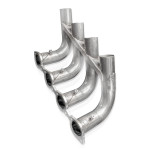 BB Chevy 2-1/4" Custom STAINLESS  Zoomies  2-1/4" BB  Dragster Headers STAINLESS WORKS LIFETIME USA