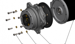 102000-0003  RCD GEARHEAD FOR FIXED STARTER  MOUNT STARTER - STD ROTATION