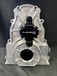 JB-LS003 LS BILLET TIMING COVER With Cam Sensor 12 GPM Fluidworks Pump
