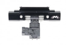 Billet E85 Flex Fuel Sensor Mount Dual Channel In Line 6, 8, 10AN Sensor Not Included